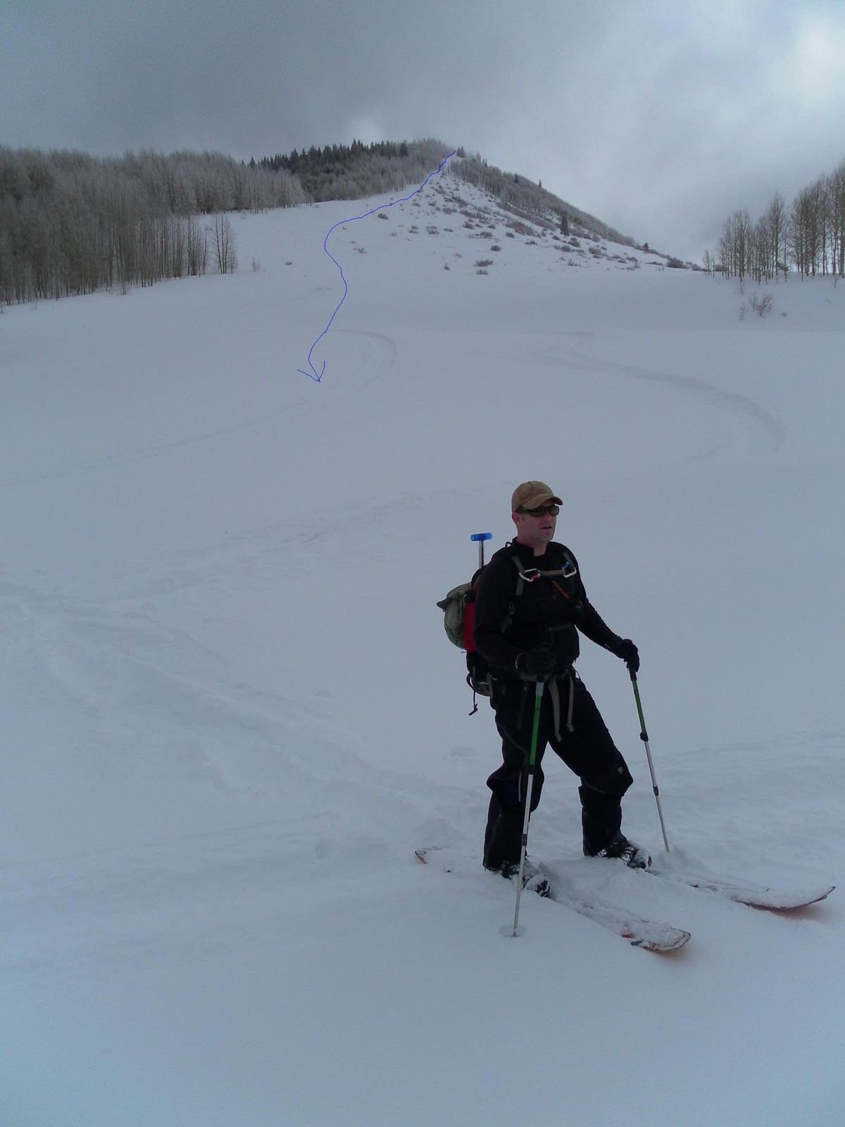 rocky mountain explorer Backcountry Skiing Utah La Sal Mountains