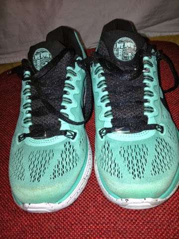 New- Nike Women SF Marathon 2012 Lunarglide 4 Tiffany Blue Running Shoes 7