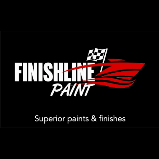 Finishline Paint Boat Painting logo
