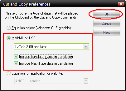 How to make Mathtype 6.7 support LateX languages entering from your ...