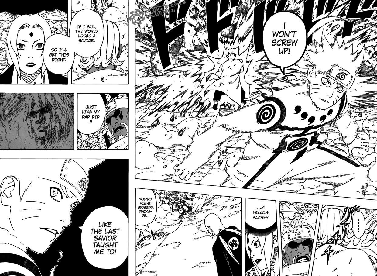 Naruto Shippuden Manga Chapter 544 - Image 12-13