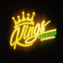 King Saveurs Original tacos Nan pizza burger logo