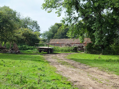 Castle Farm, the location of Morley Castle