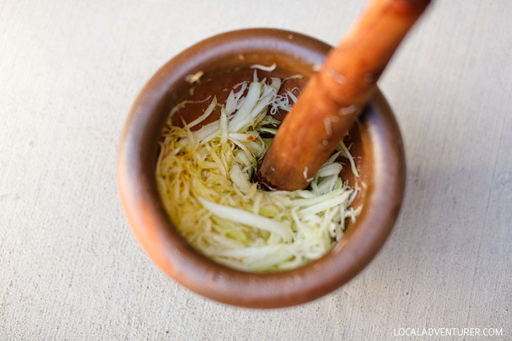 Thai Green Papaya Salad Recipe.