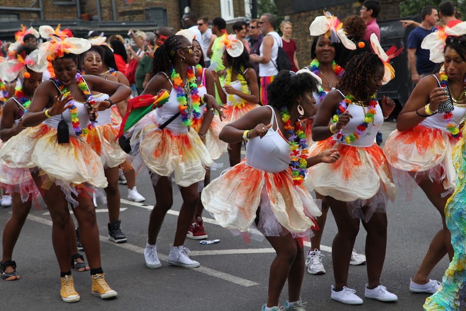 London. Notting Hill Carnival 2013. Люди и лица.