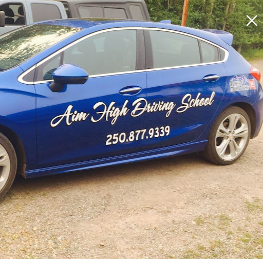 Aim High Driving School logo