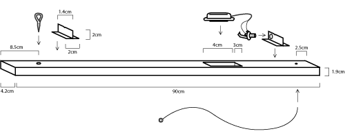 Slide guitar diagram