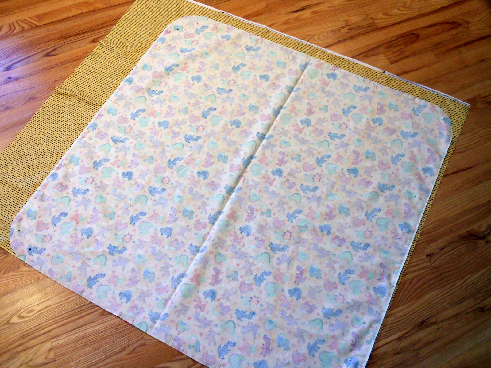 Just Another Hang Up Receiving Blanket Tutorial