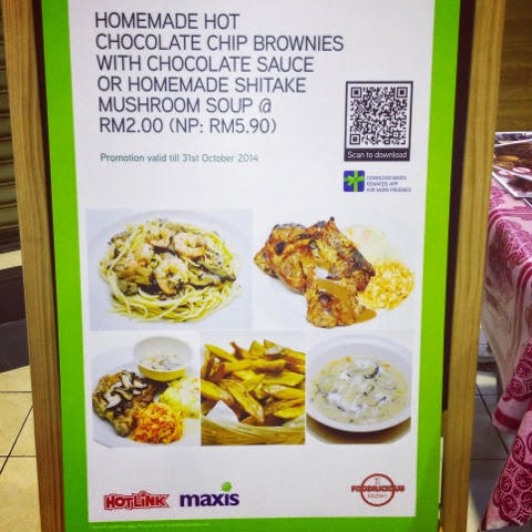 FOODILICIOUS KITCHEN SHAH ALAM: Rewards For Maxis Or Hotlink Users