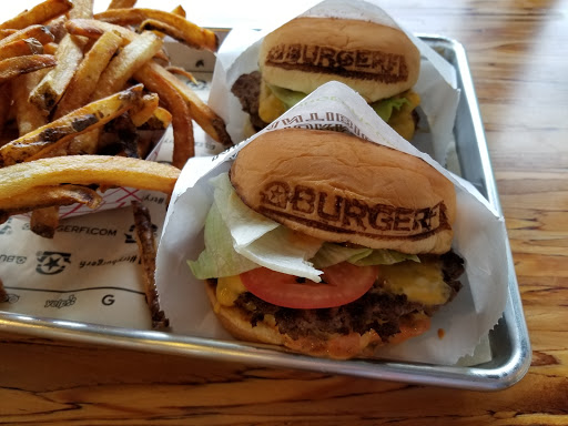 Hamburger Restaurant «BurgerFi», reviews and photos, 1501 Lake Robbins Dr, The Woodlands, TX 77380, USA