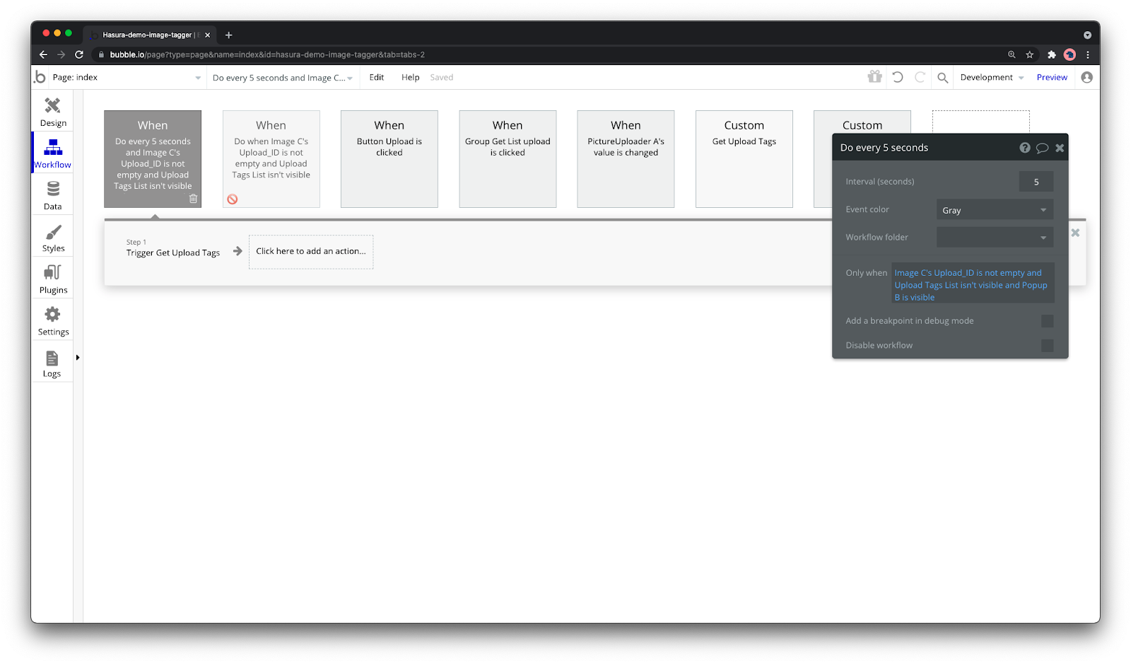 Definine Polling API details.