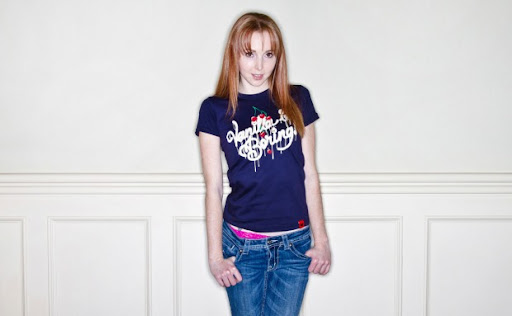 Vanilla is Boring! Custom T-shirt Design girl 3