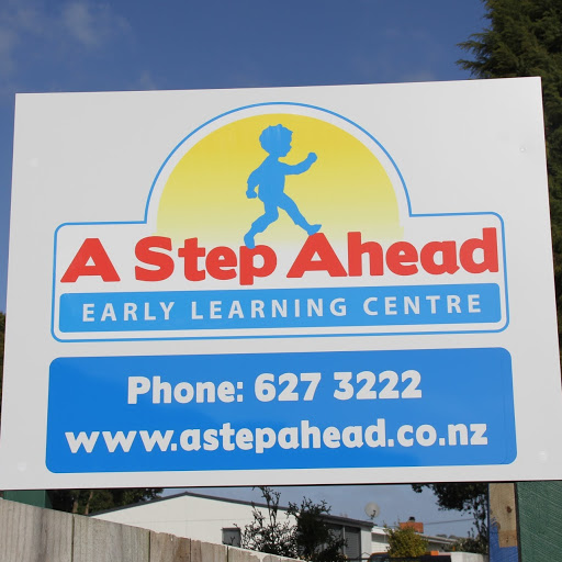 A Step Ahead Early Learning Centre childcare logo