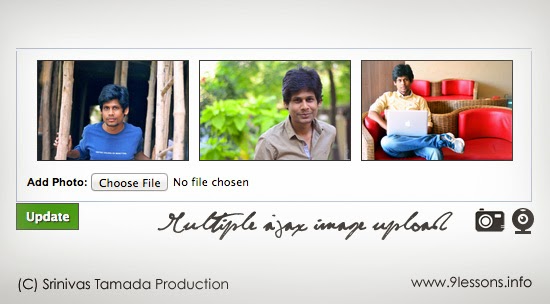 Multiple Ajax Image Upload without Refreshing Page using Jquery and PHP.