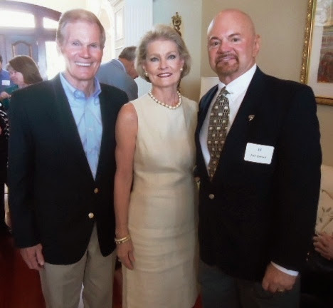 Josh with FLORIDA State Senator Bill Nelson and wife Grace Nelson who are helping bring Josh’s new BOOK and his Artwork to the Florida House in Washington D.C. 