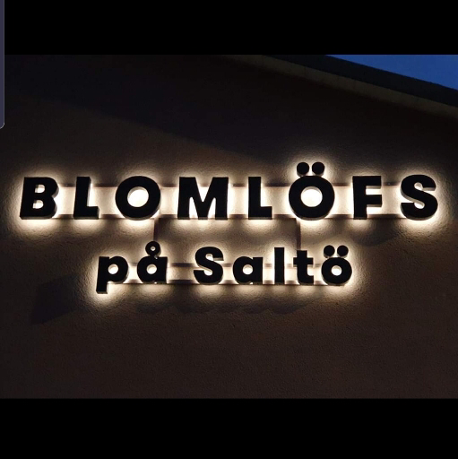 Blomlöfs på Saltö logo