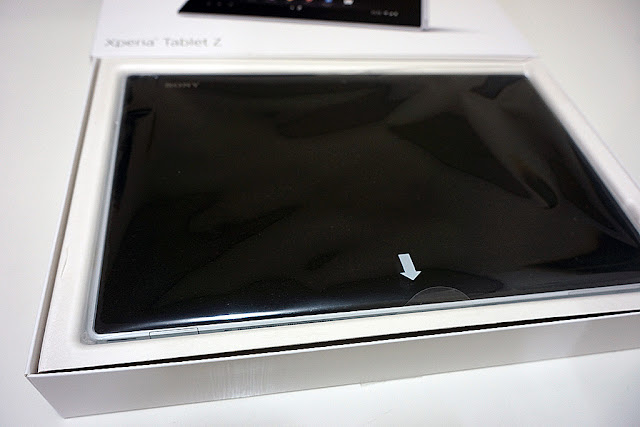 開箱｜SONY Xperia Tablet Z 白色 WiFi 32GB 4