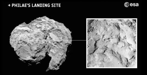 Where To Land Comet Landing Site Chosen For Esa Rosetta Spacecraft