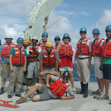 crew on deck R/V Oceanus