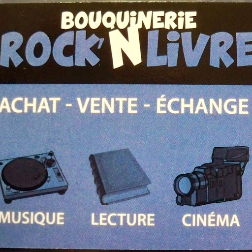 Bouquinerie Rock'n livre logo