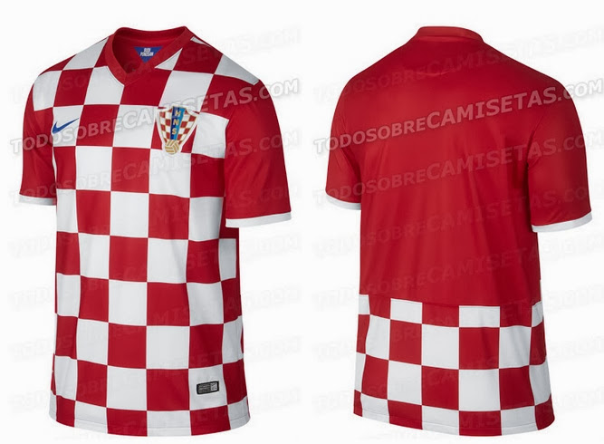 Croatia 2014 World Cup Home Kit Leaked