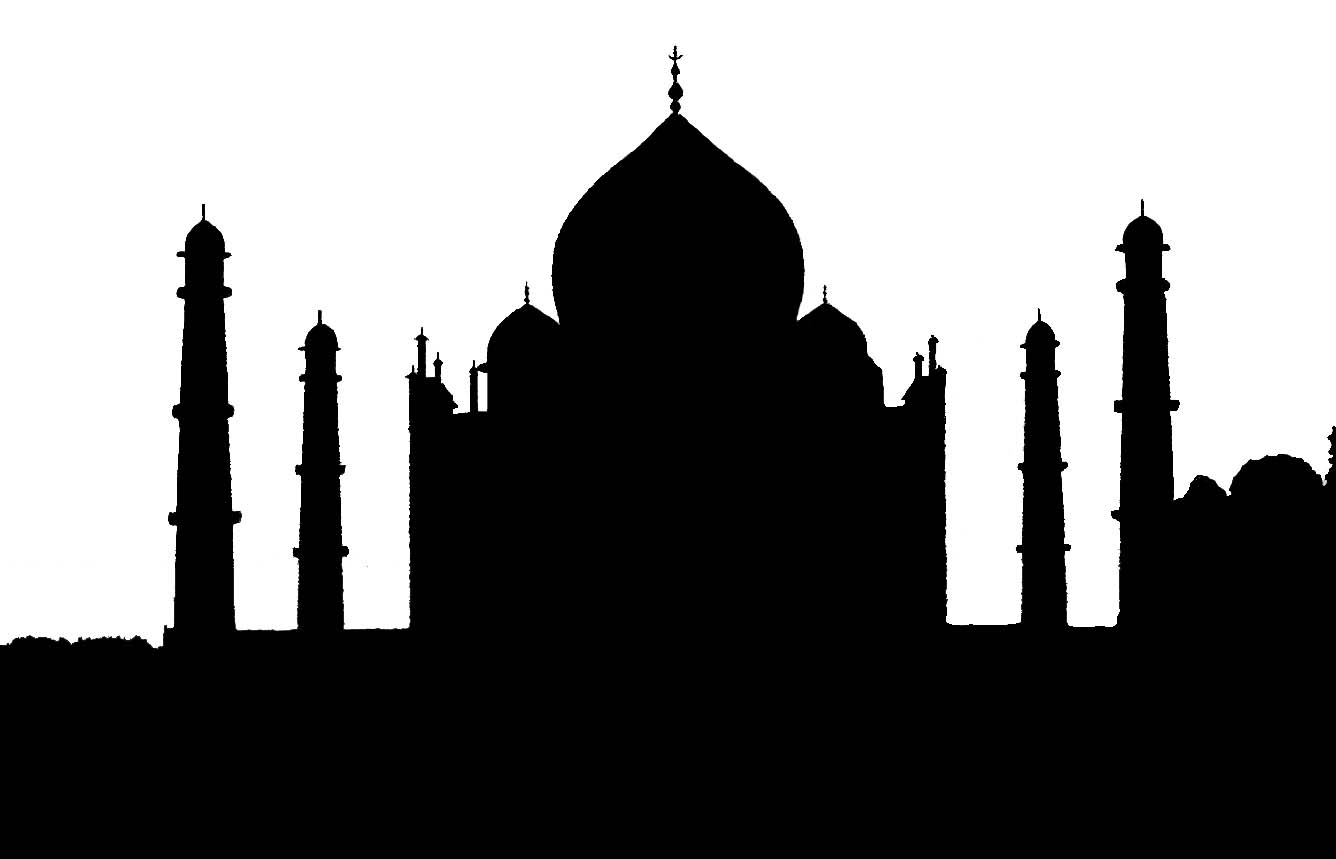 How to draw the Taj Mahal  Step by step Drawing tutorials