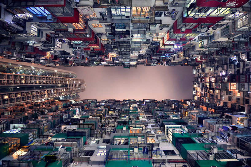 ＊垂直地平線：藝術家 Romain Jacquet-Lagreze 90度香港仰空攝影作品！ 1