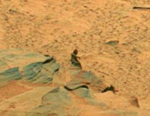 Nasa Photo Shows Human Like Figure On Mars