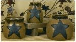  Wide Star Country Jar Set