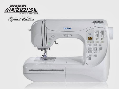 Brother PC-210 PRW Limited Edition Project Runway Sewing Machine