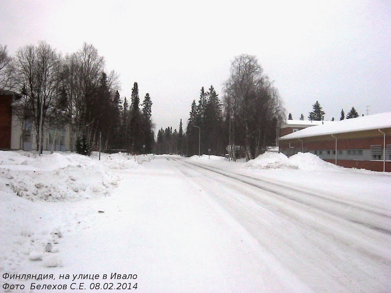Ивало, Финляндия, зима