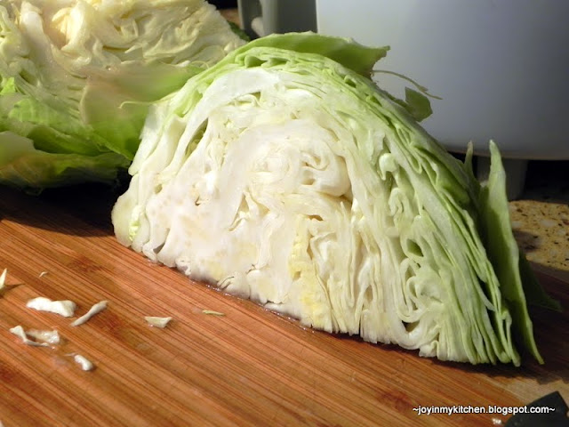 Finding Joy in My Kitchen: Un-Stuffed Cabbage Roll Casserole