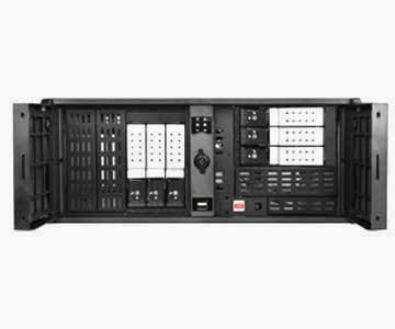  iStarUSA D407P-DE6SL 4U Compact Stylish Rackmount Trayless Hotswap Chassis - Silver (Power Supply Not Included)
