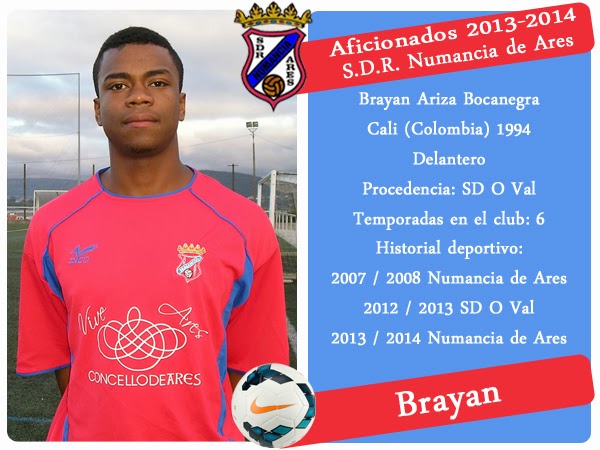 ADR Numancia de Ares. BRAYAN