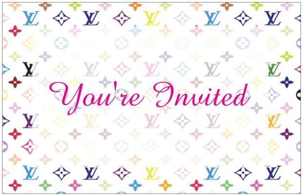 Events By Tammy: Colorful Louis Vuitton Inpired Party