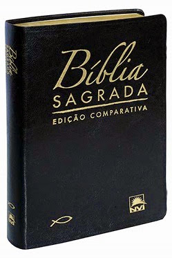 Bíblia Sagrada Comparativa Grande - Capa Luxo Preta