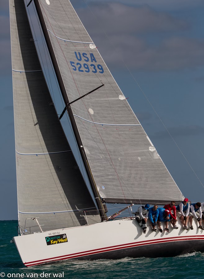 J/122 Teamwork sailing off Key West