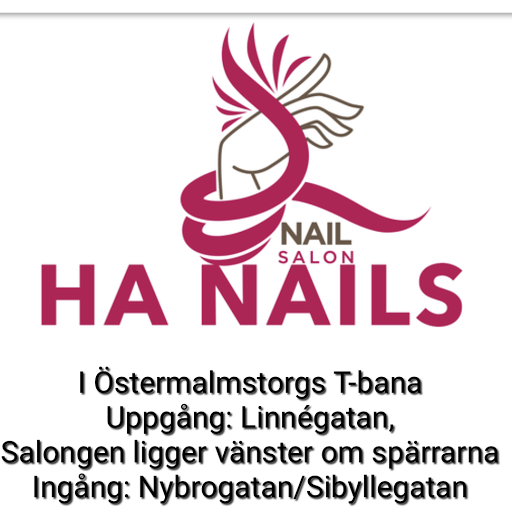 Ha Nails logo