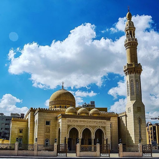 Sheikh Rashid Bin Maktoum Bin Rashid Mosque, Dubai - United Arab Emirates, Mosque, state Dubai