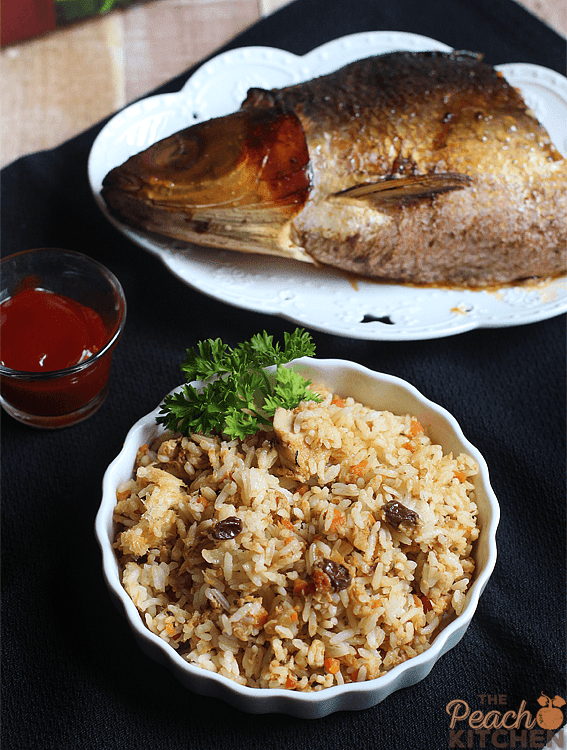Fisher Farms Rellenong Bangus Fried Rice