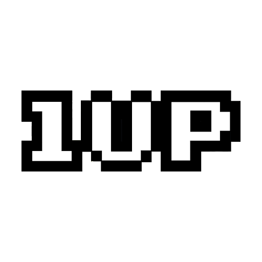 1UP Cafe logo