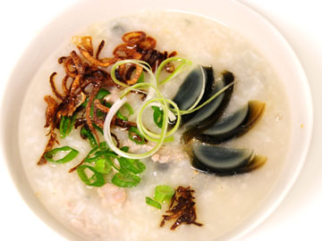 Century Egg And Meat Congee