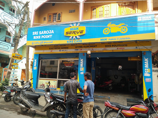 Sri Saroja Bike Point, Ews-1114, Road No.2, KPHB Colony, NH 9, KPHB Phase I, Kukatpally Housing Board, Kukatpally, Hyderabad, Telangana 500072, India, Two_Wheeler_Repair_Shop, state TS