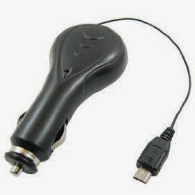  Retractable Cell Phone Car Charger for Sanyo S1