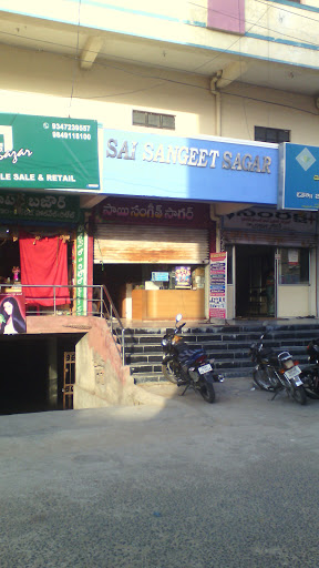 Sai Sangeet Sagar Music Center, Hyderabad - Warangal Hwy, Near Amrutha Theater, Gandhi Nagar, Reddy Colony, Hanamkonda, Telangana 506011, India, Music_shop, state TS