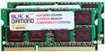  8GB 2X4GB Memory RAM for Dell Latitude E6410 204pin 1333MHz PC3-10600 DDR3 SO-DIMM Black Diamond Memory Module Upgrade