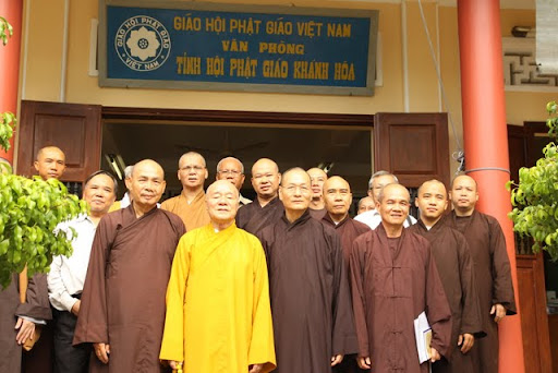 Ban Văn Hóa Trung Ương GHPGVN thăm trường TCPH Khánh Hòa