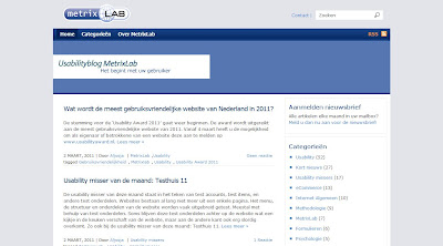 Usabilityblog MetrixLab