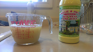 Add 1 cup of Key Lime Juice