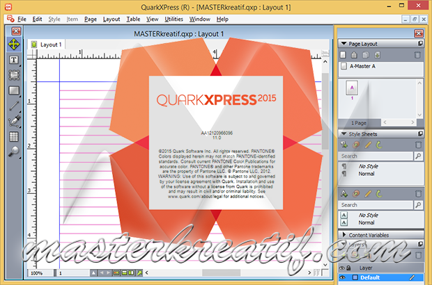 QuarkXPress 2015